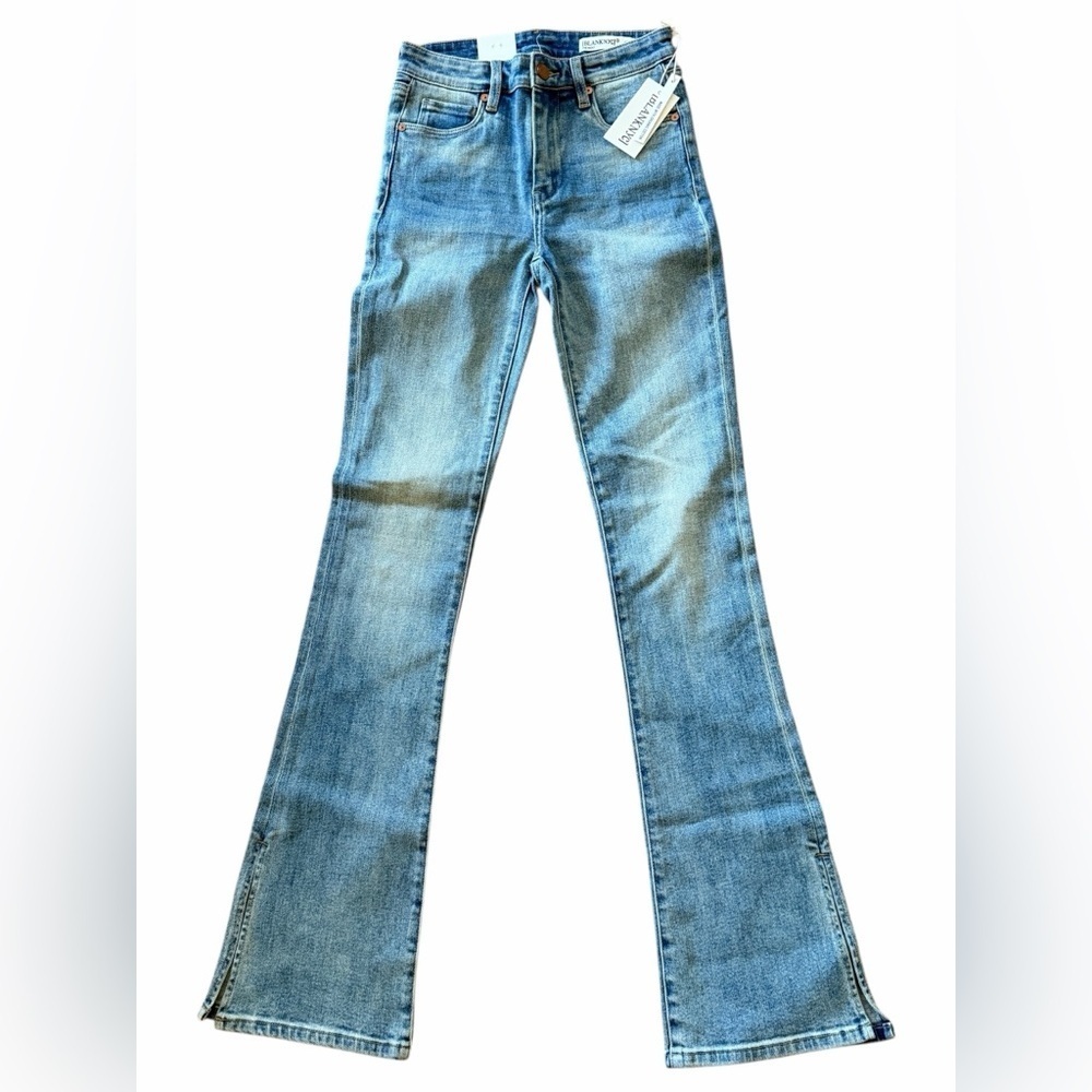 Blank NYC x REVOLVE The Hoyt High Rise Mini Flare Heans NWT SZ 25 - Picture 3 of 7